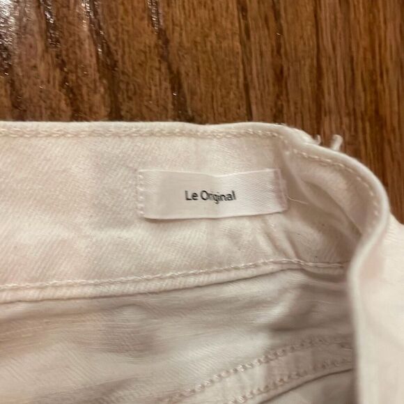 Frame Le Original high rise straight button fly jeans au natural 26 - Picture 11 of 16